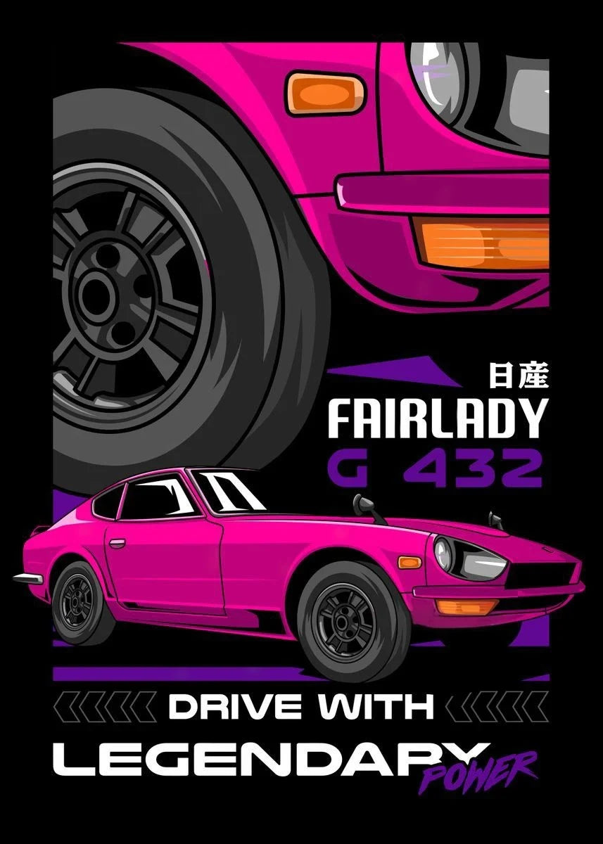 Legendary Japanese Cars Collection - Canvas & Curio