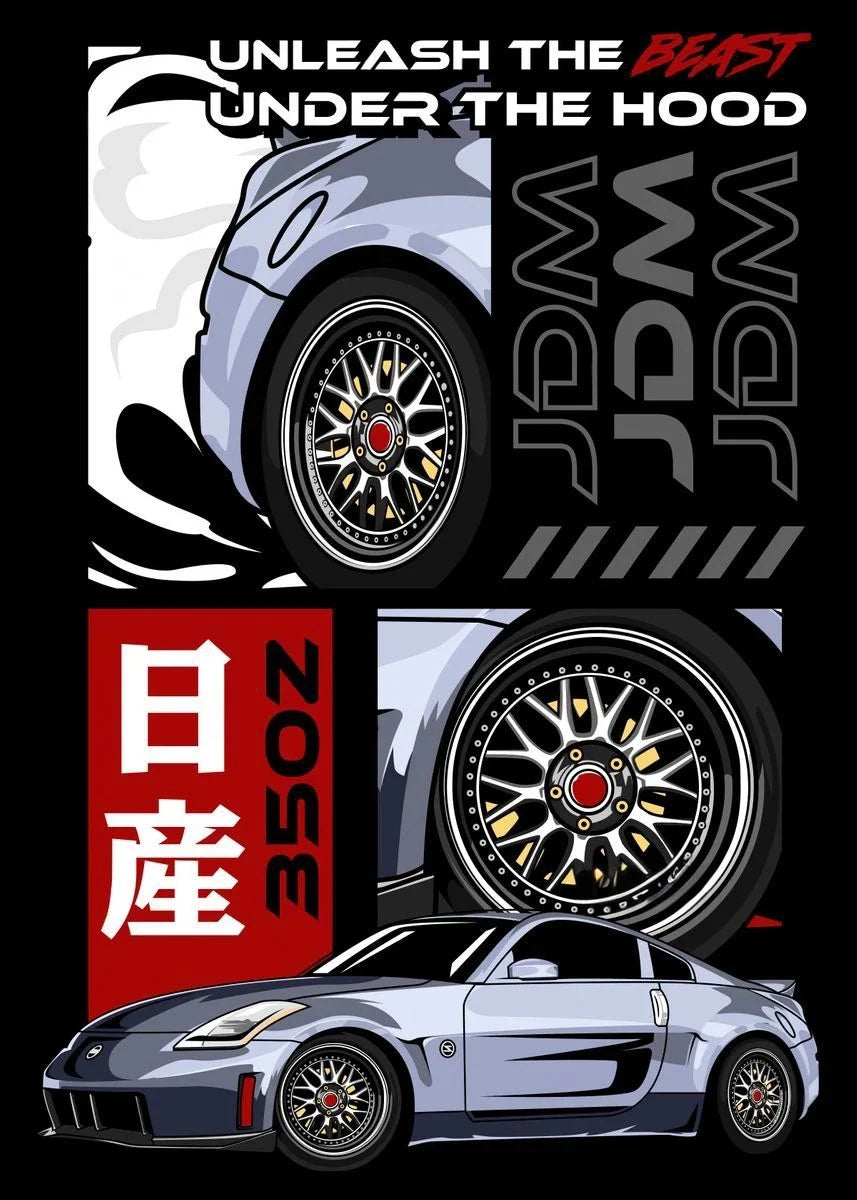 Legendary Japanese Cars Collection - Canvas & Curio