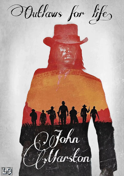 Red Dead Redemption Art Collection - Canvas & Curio