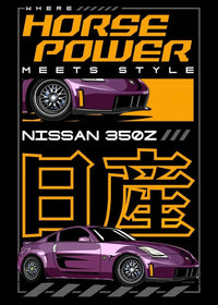 Violet Nissan JDM 350Z