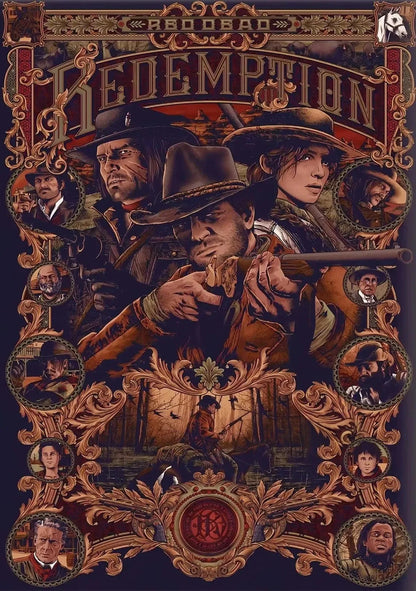 Red Dead Redemption Art Collection - Canvas & Curio